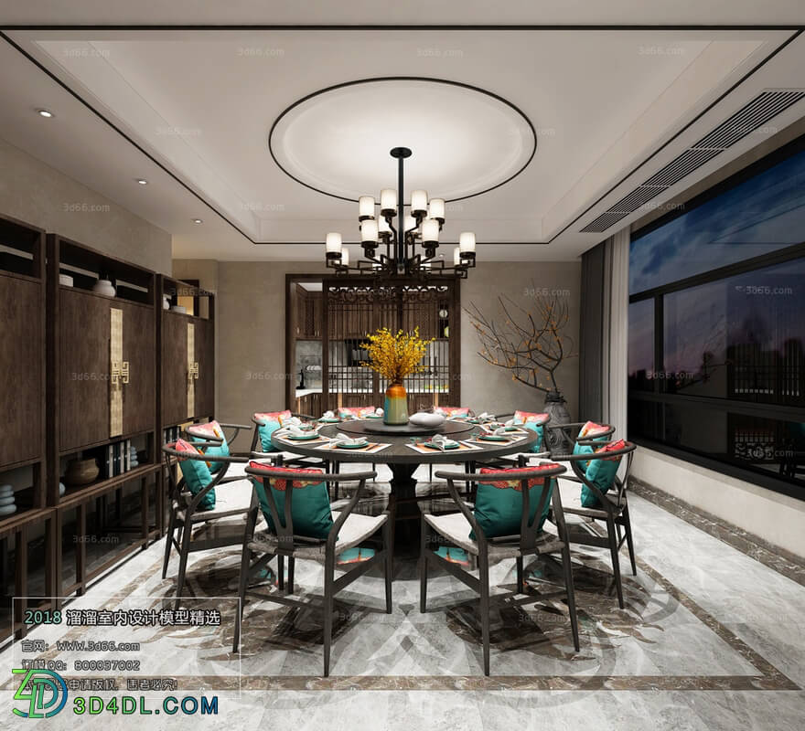 3D66 2018 Chinese Style Room Space C003